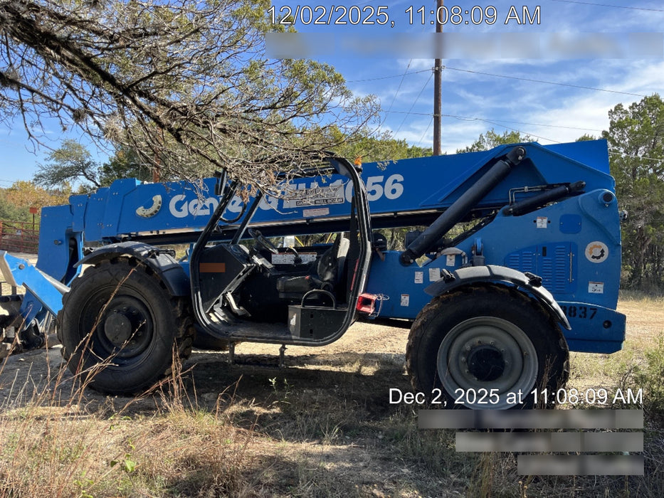 2018 Genie GTH-1056 GTH-1056 w/Open ROPS, FF Tires, Work Lights, 60" carriage/forks, cab mesh, beacon