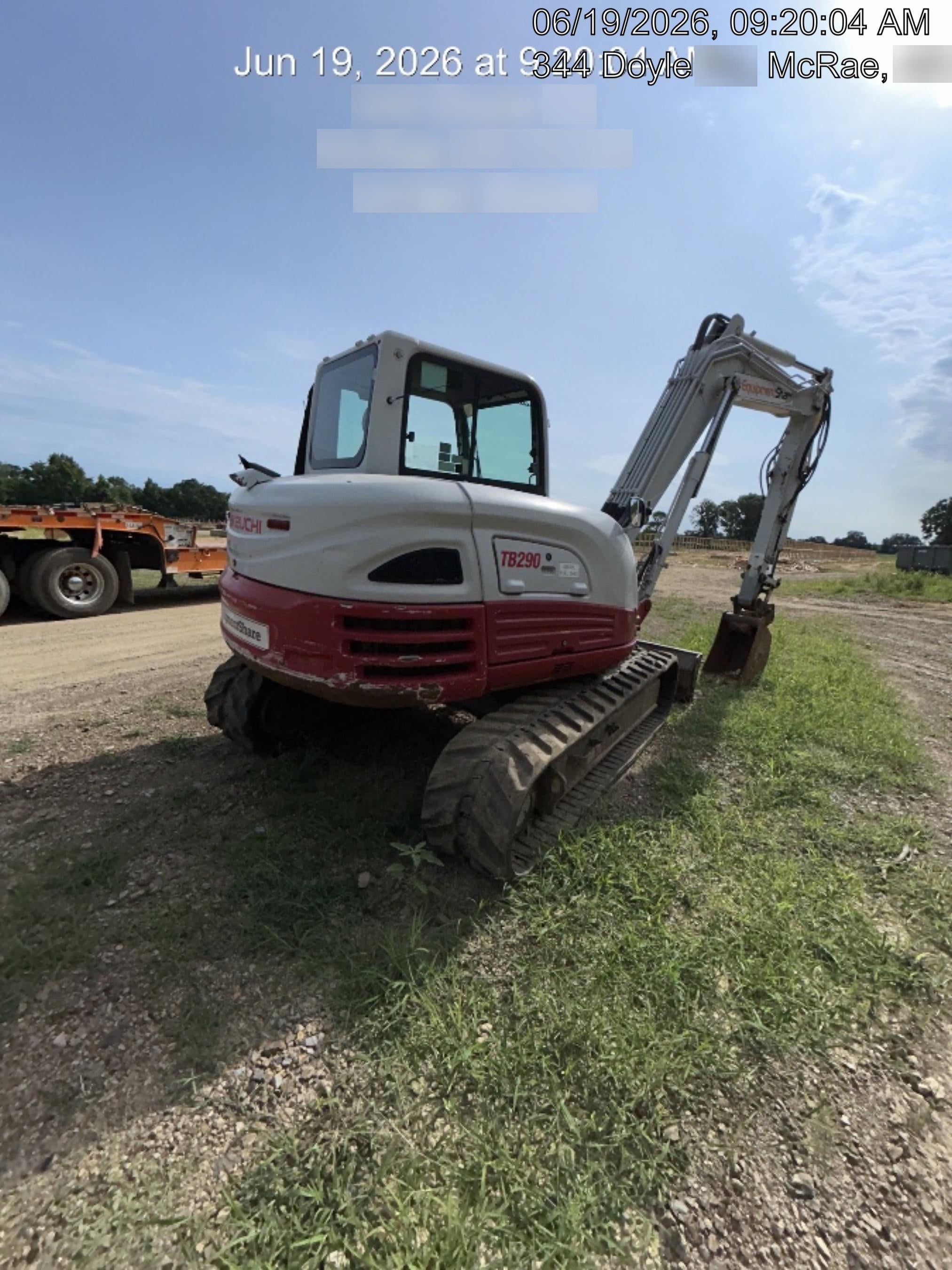 2019 TAKEUCHI TB290