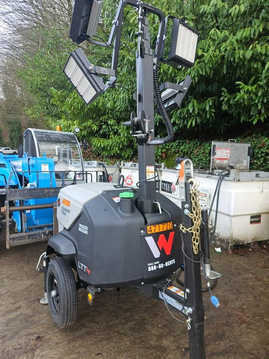 2024 Wacker Neuson LTT4 Diesel, Kohler KDW702, Deep Sea Controller, Auto Start, LED 320W, Bypass Outlet, T3