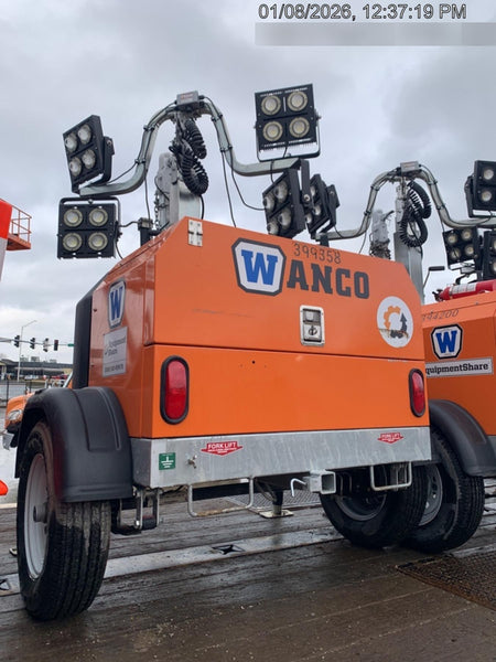 2024 Wanco WLTT-4MM4K Diesel, Deep Sea Controller, Shore Power Plug, Auto Start, (4) 350W LED Floodlights, 4kW Generator, 60 Gal Fuel Tank, 2" Ball, T3