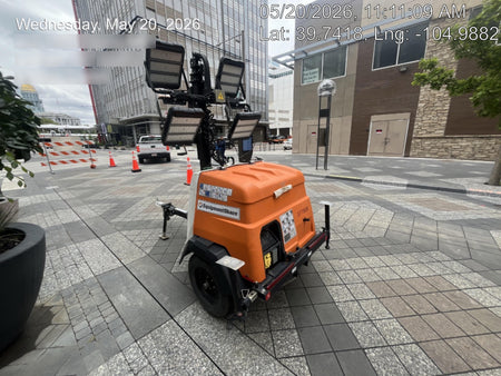 2023 Generac MLT2 Diesel, Flex Switch 120V Input, Powerzone Controller, 
(4) 320W LED Lights, 4kW Generator, 39.9 Gal Fuel Tank, 2" Ball, T3