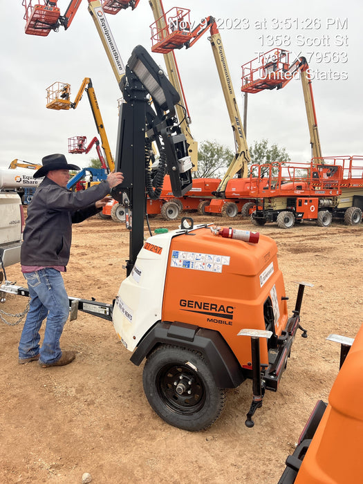 2023 Generac MLT2 Diesel, Flex Switch 120V Input, Powerzone Controller, (4) 320W LED Lights, 4kW Generator, 39.9 Gal Fuel Tank, 2" Ball, T3