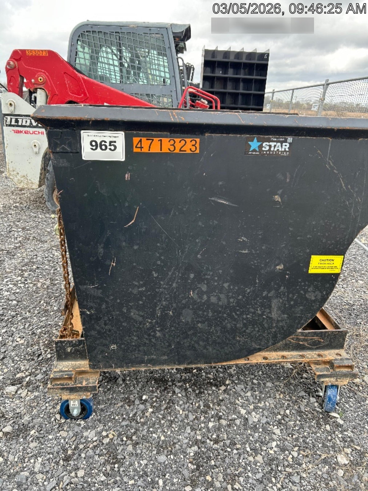 2024 STAR INDUSTRIES M-1820 - Self-Dump Hopper