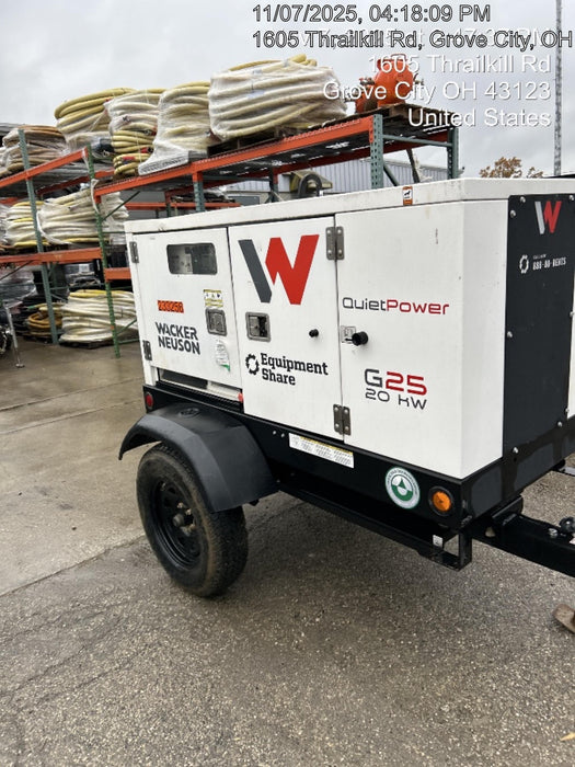 2022 WACKER NEUSON G25