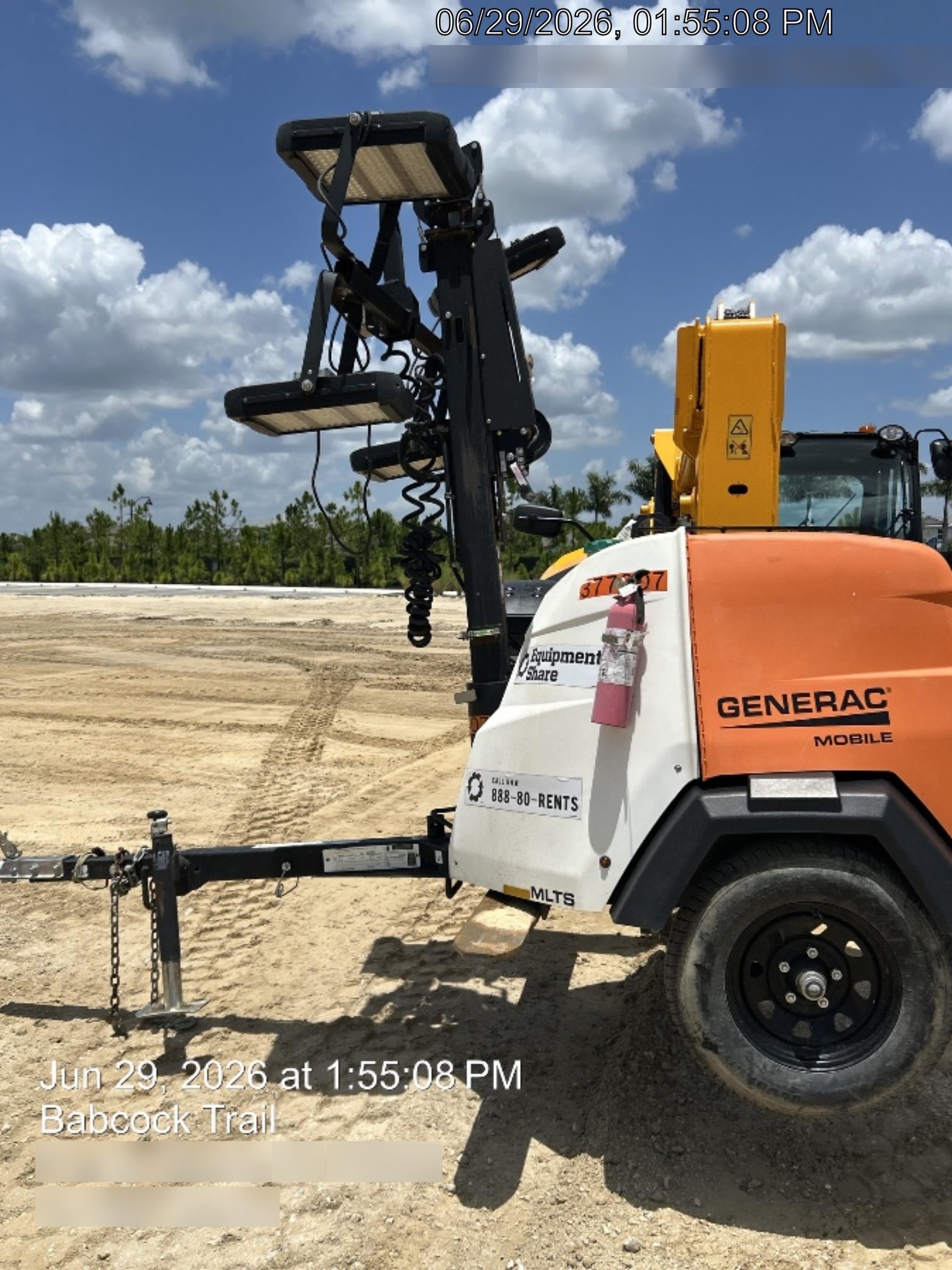 2023 Generac MLT2 Diesel, Flex Switch 120V Input, Powerzone Controller, 
(4) 320W LED Lights, 4kW Generator, 39.9 Gal Fuel Tank, 2" Ball, T3