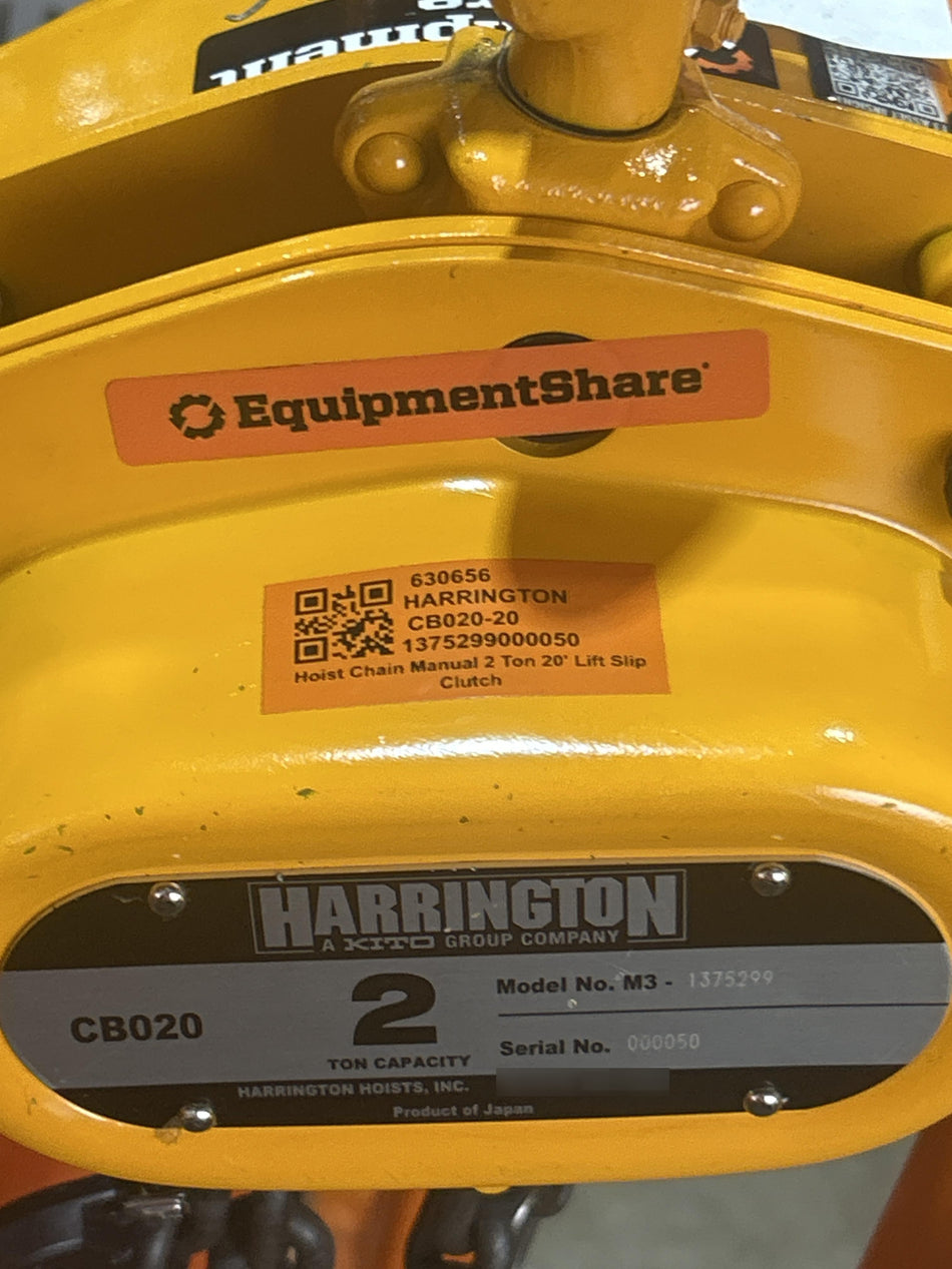2026 HARRINGTON CB020-20