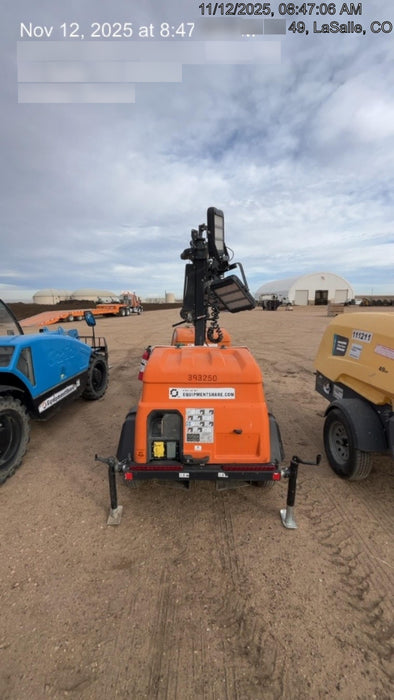 2024 Generac MLT2 Diesel, Flex Switch 120V Input, Powerzone Controller, 
(4) 320W LED Lights, 4kW Generator, 39.9 Gal Fuel Tank, 2" Ball, T3