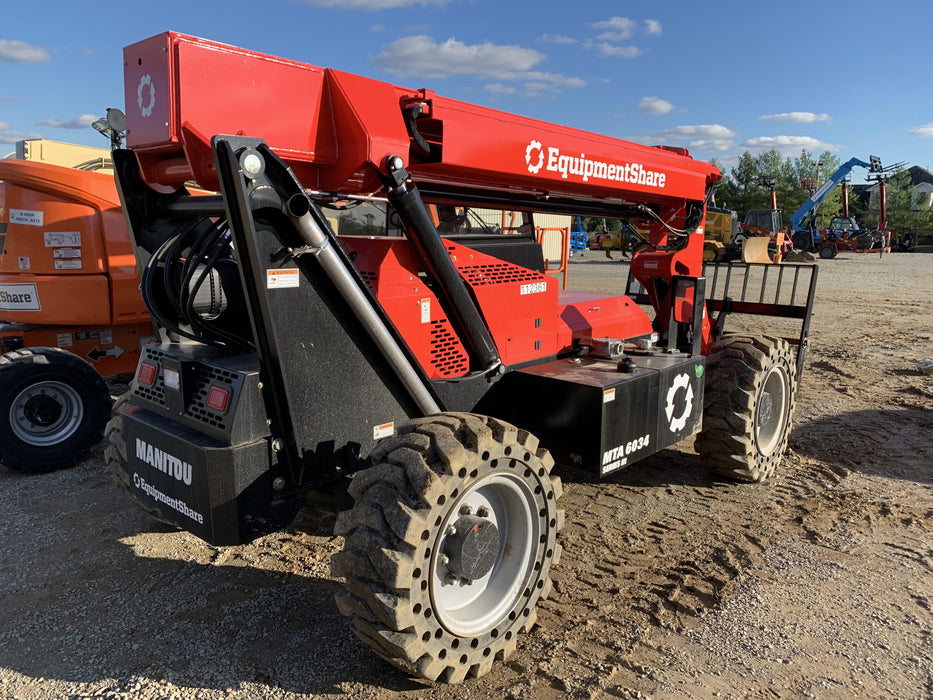 2020 Manitou MTA6034 Cab/Heat/Air, Solid Tires, Work Lights, Beacon, Aux Hydraulics, Back up Alarm, Mirrors, ES Keypad