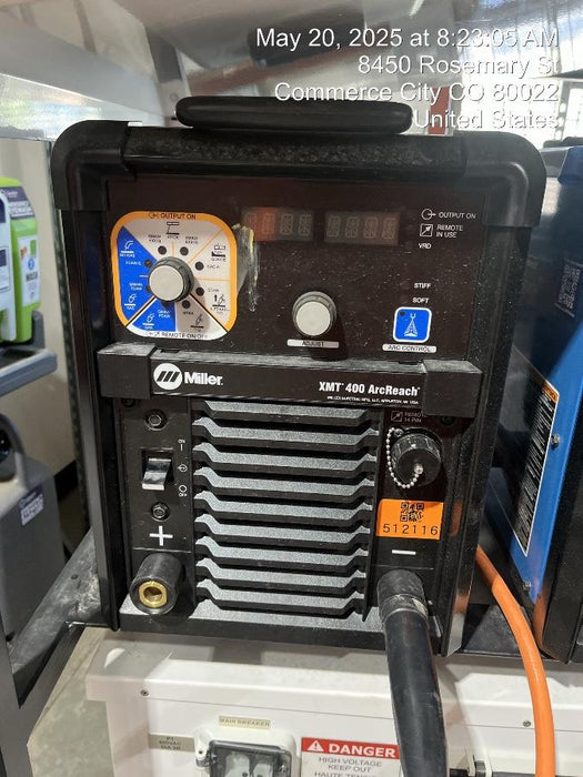 2025 MILLER ELECTRIC XMT 400