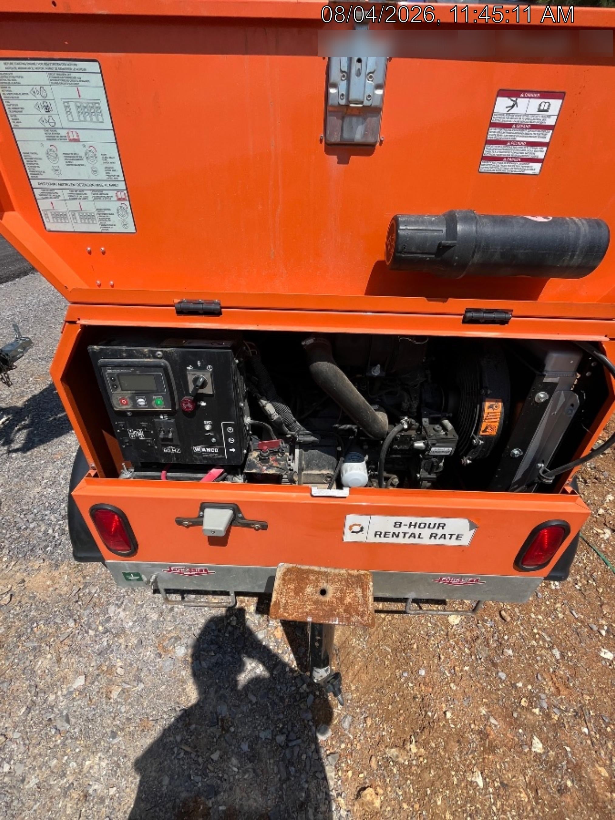 2023 Wanco WLTT-4MM4K Diesel, Deep Sea Controller, Shore Power Plug, Auto Start, (4) 350W LED Floodlights, 4kW Generator, 60 Gal Fuel Tank, 2" Ball, T3
