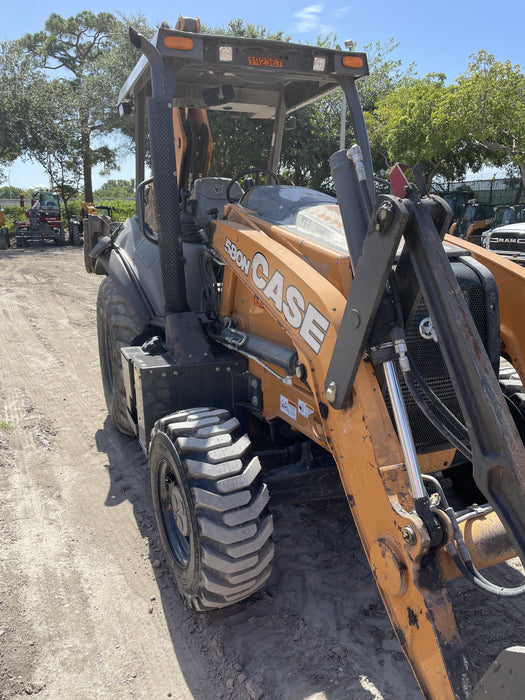 2017 Case 580N EP STANDARD HOE, ROPS, PILOT CONTROLS, AUX HYD