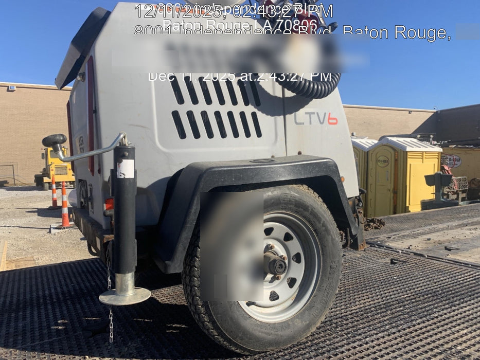 2019 Wacker Neuson LTV6L-MH Wacker Neuson LTV6L Mobile Light Tower w/Fuel Level Sensor Installed