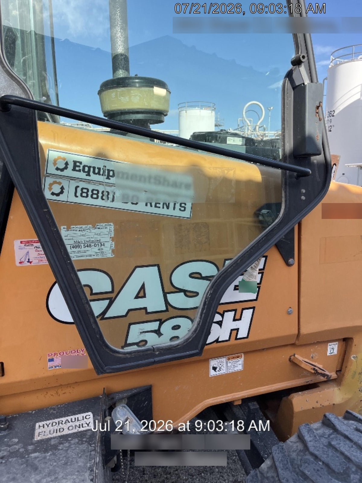 2020 CASE 586H