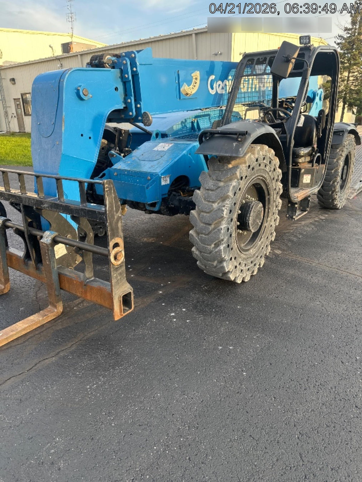 2016 Genie GTH-844 Genie GTH 844, Solid Tires, 60" carriage, Open ROPS