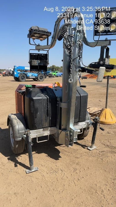 2024 Wanco WLTT-4MM4K Diesel, Deep Sea Controller, Shore Power Plug, Auto Start, (4) 350W LED Floodlights, 4kW Generator, 60 Gal Fuel Tank, 2" Ball, T3