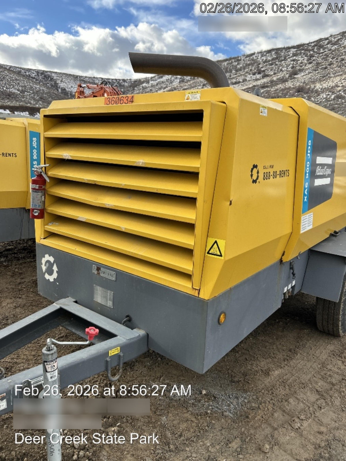2023 ATLAS COPCO XAS 900