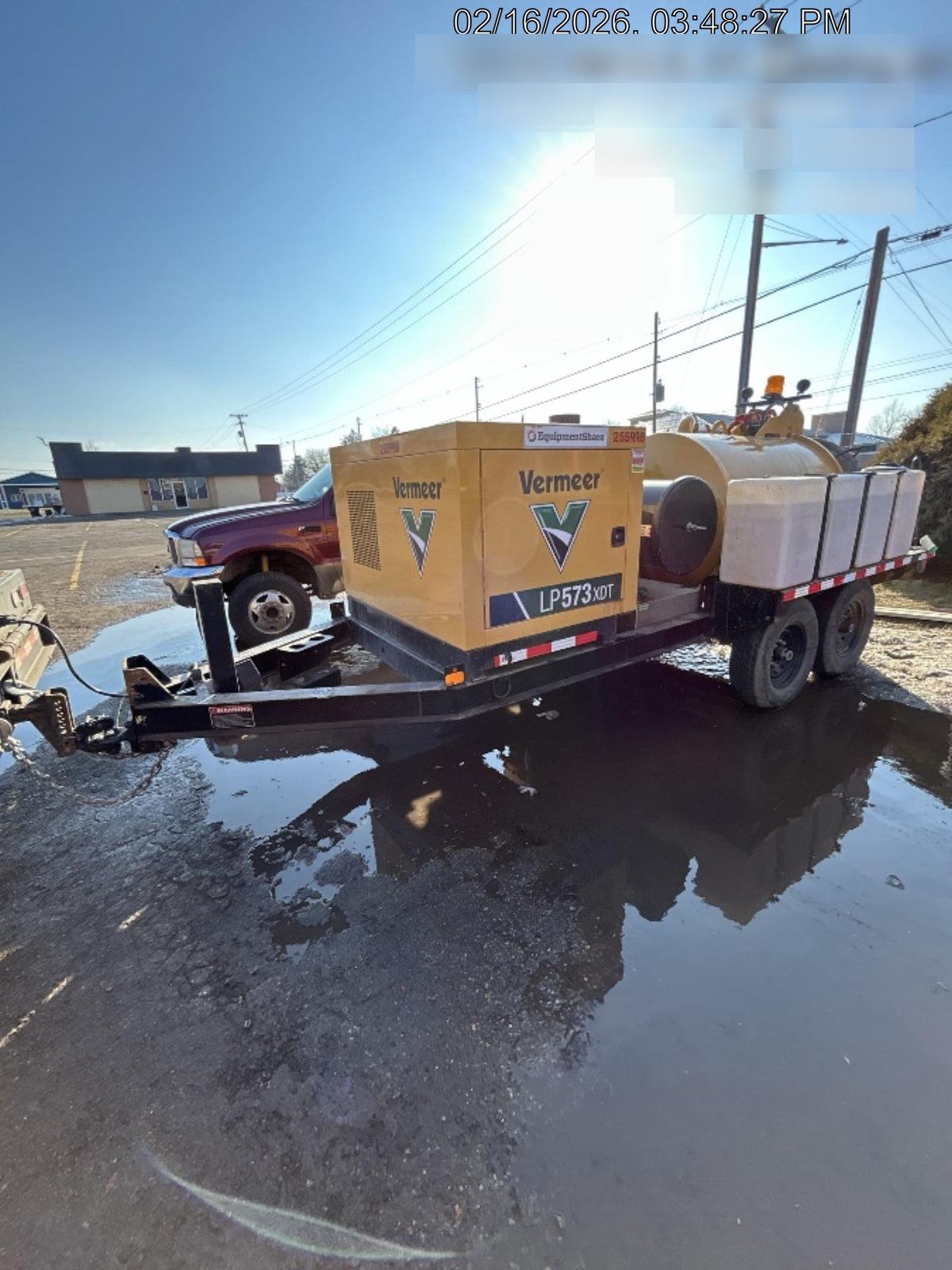 2022 Vac-Tron LP573XDT T4 Koehler Diesel Engine, 500 Gallon Debris Tank, x2 100 Gallon Water Tanks