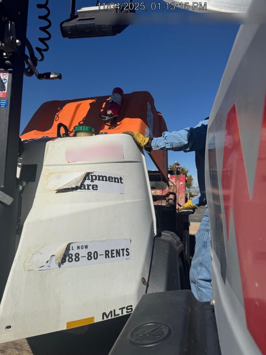 2018 Wacker Neuson LTV6L-MH Wacker Neuson LTV6L Mobile Light Tower w/Fuel Level Sensor Installed