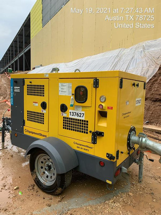 2021 ATLAS COPCO PAS 100 HF CS Enclosed