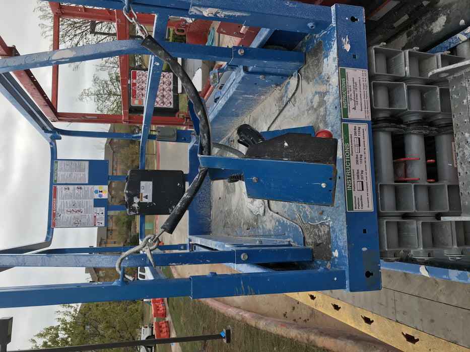 2019 Genie GS-1930 Fixed Rails with Chain Entry