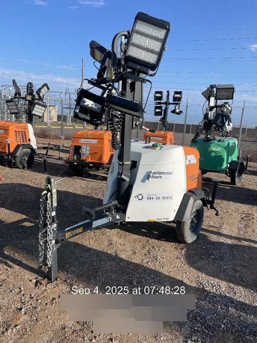 2024 Generac MLT2 Diesel, Flex Switch 120V Input, Powerzone Controller, 
(4) 320W LED Lights, 4kW Generator, 39.9 Gal Fuel Tank, 2" Ball, T3