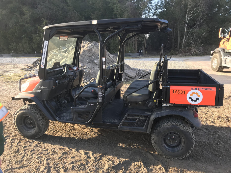 2019 Kubota RTV-X1140W-H 4WD, LED Strobe, Windshield Tempered Glass, Plastic Canopy, Wire Harness Kit, Backup Alarm