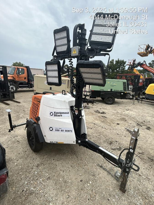 2024 Generac MLT2 Diesel, Flex Switch 120V Input, Powerzone Controller, 
(4) 320W LED Lights, 4kW Generator, 39.9 Gal Fuel Tank, 2" Ball, T3