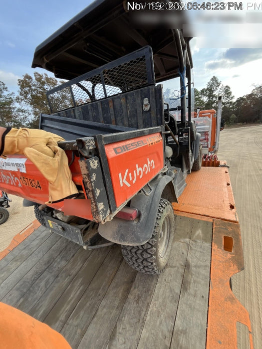 2019 Kubota RTV-X1140W-H 4wd Utility Cart, LED Strobe, Windshield Tempered Glass, Pastic Canopy, Wire Harness Kit, Backup Alarm