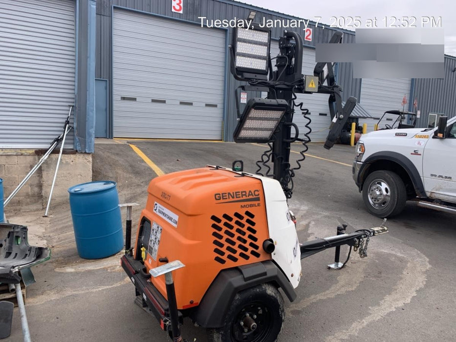 2023 Generac MLT2 Diesel, Flex Switch 120V Input, Powerzone Controller, 
(4) 320W LED Lights, 4kW Generator, 39.9 Gal Fuel Tank, 2" Ball, T3