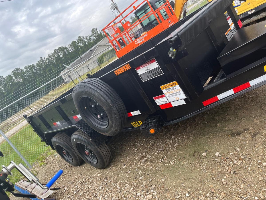 2025 BIG TEX TRAILER 16LP-14BK6SIRPD
