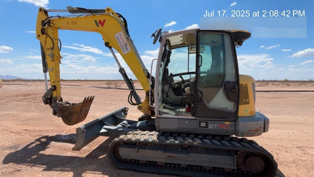 Wacker Neuson ET90 ET90 18K Excavator, Track, Cab, Bucket