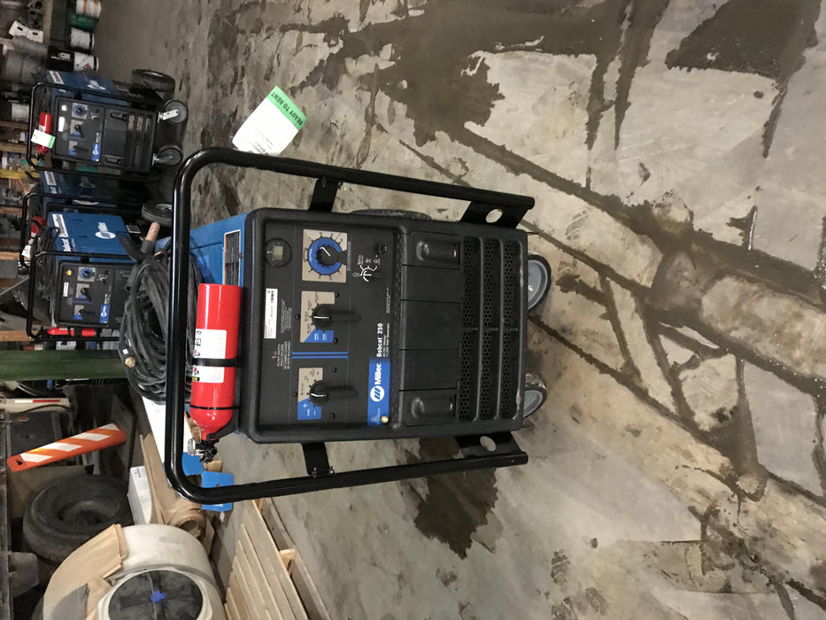 2019 Miller Electric BOBCAT 250 Gas, RUNNING W/NVR FLAT G/LP BC/TB (Part #'s 907500001, 300914)