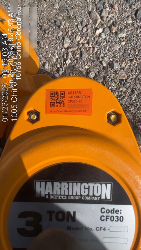 2024 HARRINGTON CF030-20