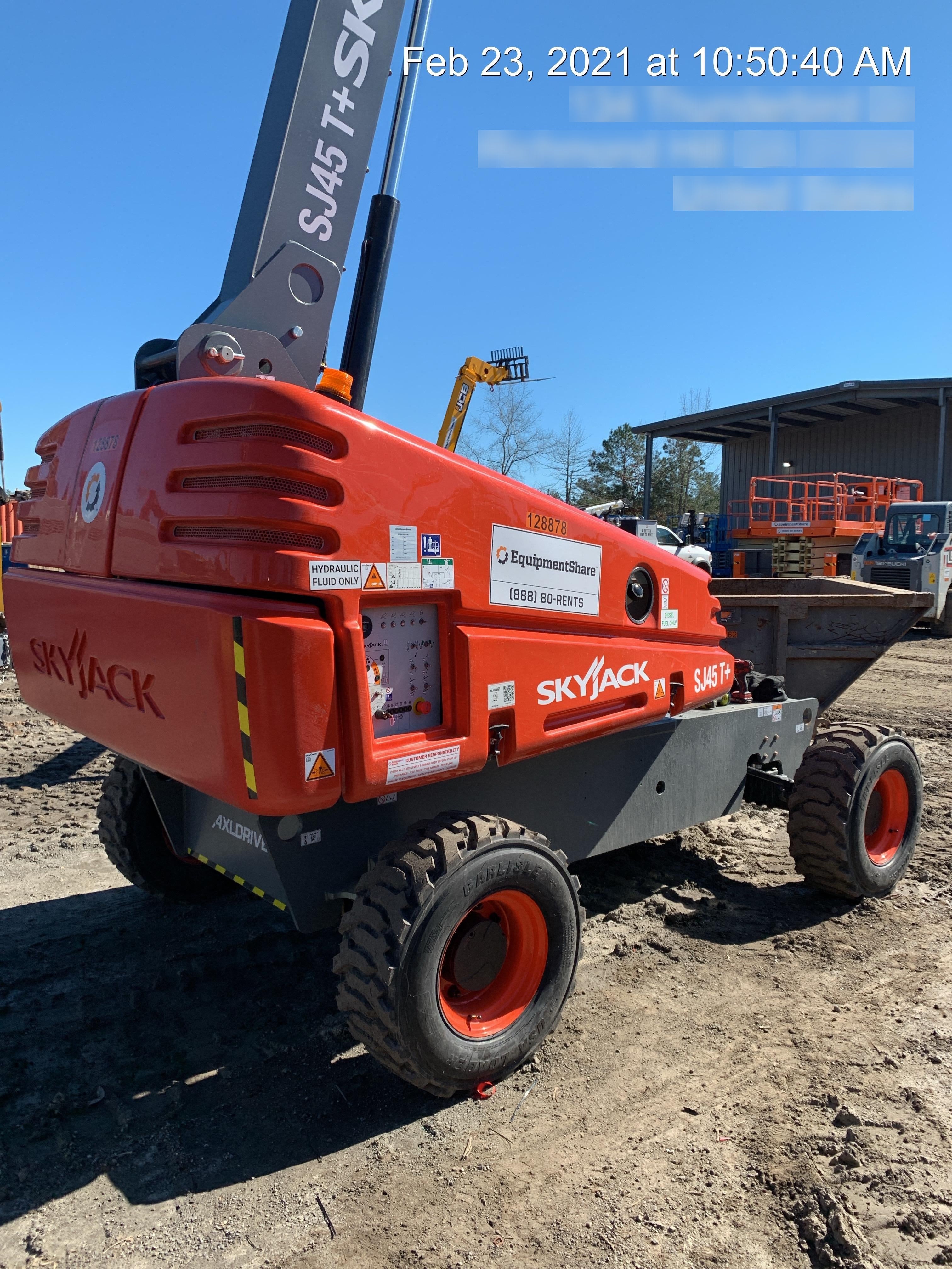 2021 SKYJACK SJ45T+