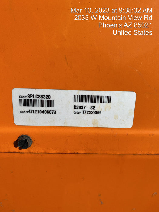 2021 Lincoln Electric Ranger 305 LPG LPG One-Pak (includes undercarriage, tank holder & tank strap) ORANGE