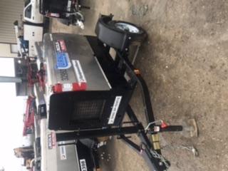 2019 Lincoln Electric Vantage 322 Welder Ready-Pak 3, Two wheel trailer, Fender and Light kit, Cable Rack