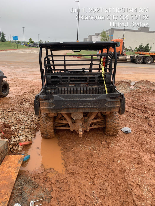 2019 Kawasaki Mule PRO-DXT Standard Options, Backup Alarm, Beacon, Plastic Hard Top, Poly Windshield, Horn Kit