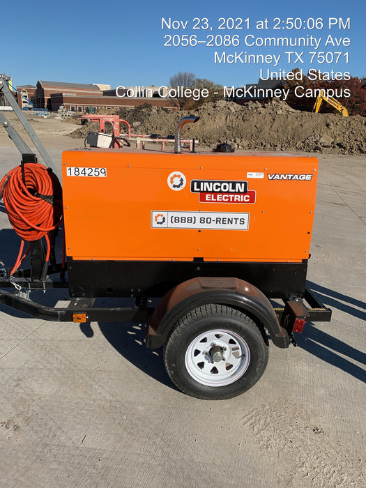 2021 Lincoln Electric Vantage 322 VANTAGE 322 READY-PAK 3