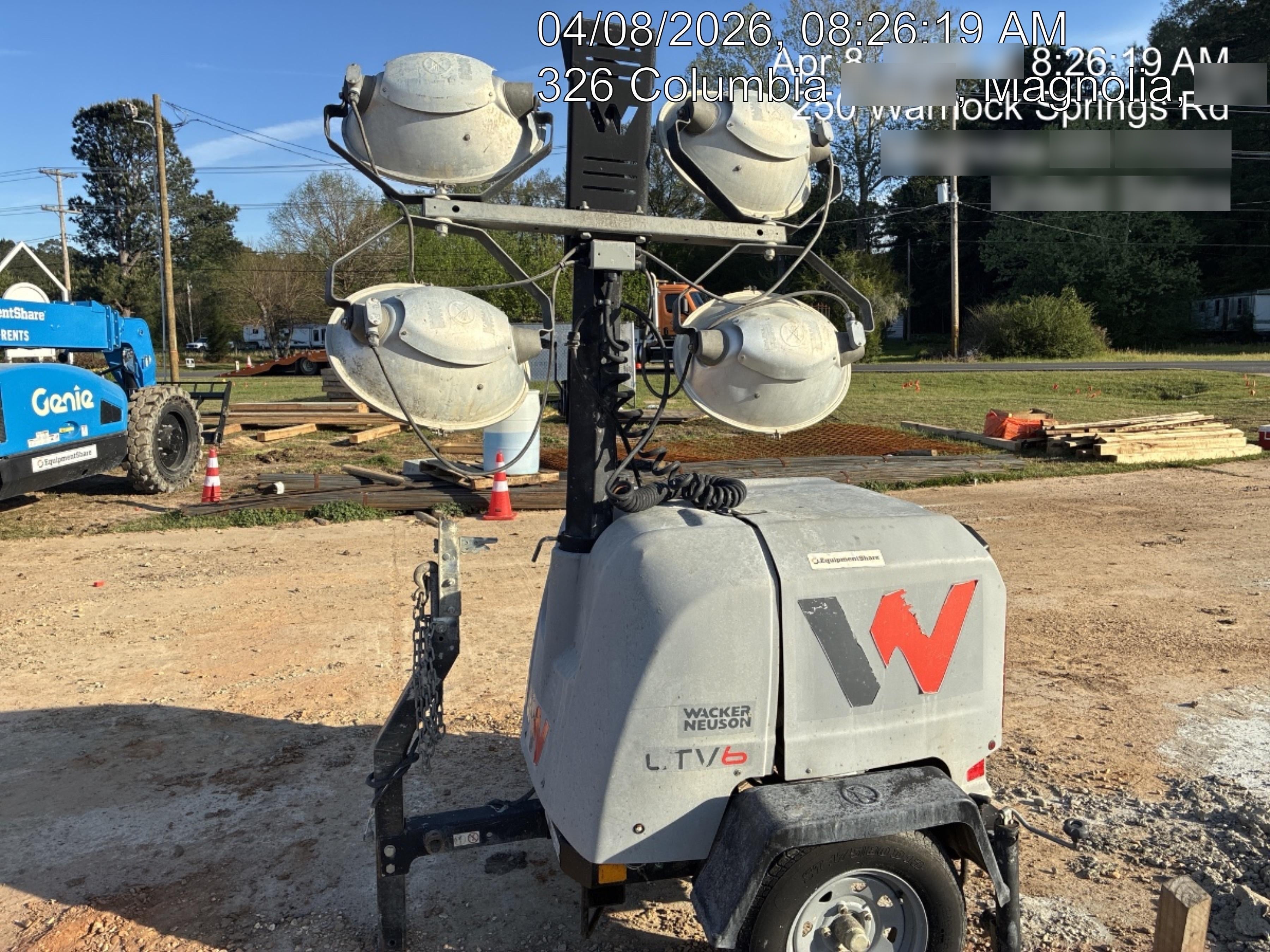 2019 Wacker Neuson LTV6L-MH Standard Options, ES Track Hardware, Fuel Level Sensor
