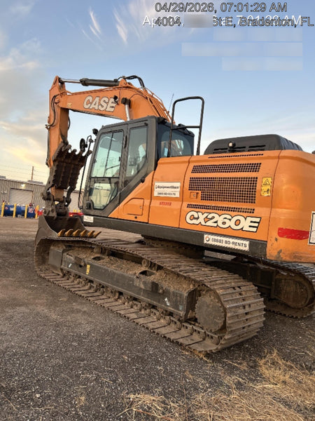 2024 CASE CX260E