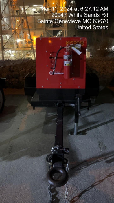 2023 Shindaiwa DGW400MDL Kubota D902 Engine, 23 HP, Dual Op Welder, Wire, Arc, Droop Stick, Tig, and CC Stick Functionality, Simulphase, 3 Phase and 1 Phase Gen Output, Single Axle NB Trlr, Slr Trckl Chrg 12V 12W, Fire Ext, T3