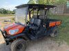 2021 Kubota RTV-X1140W-H Plastic Canopy, Windshield Acrylic Clear, LED Strobe Light, Wire Harness Kit, Back up Alarm