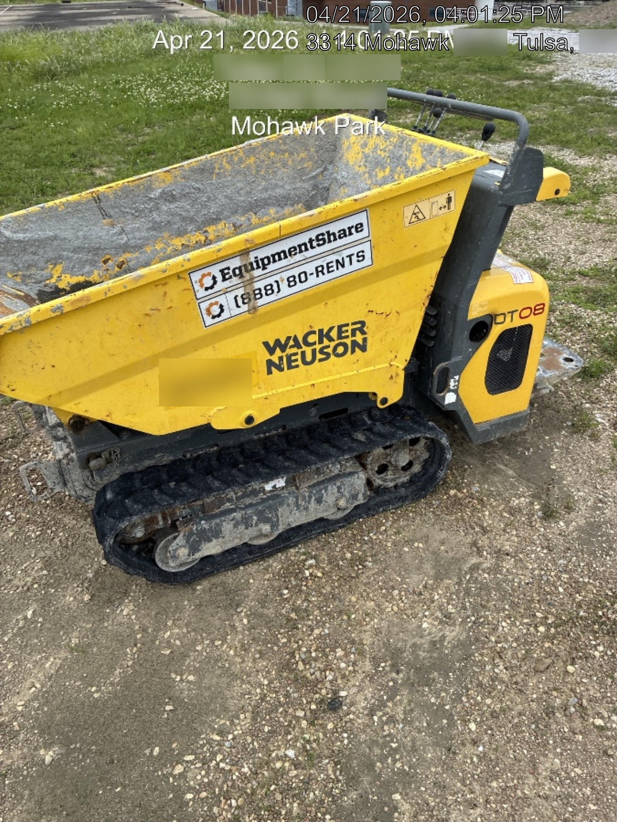 2019 WACKER NEUSON DT08