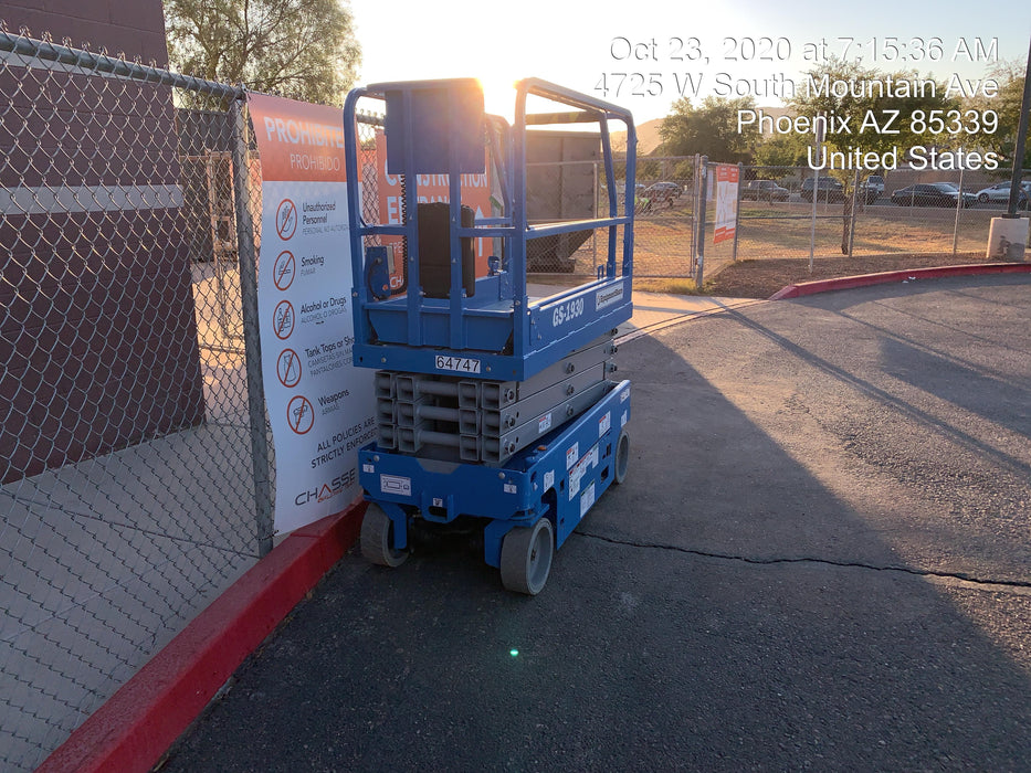 2020 Genie GS-1930 Standard Machine