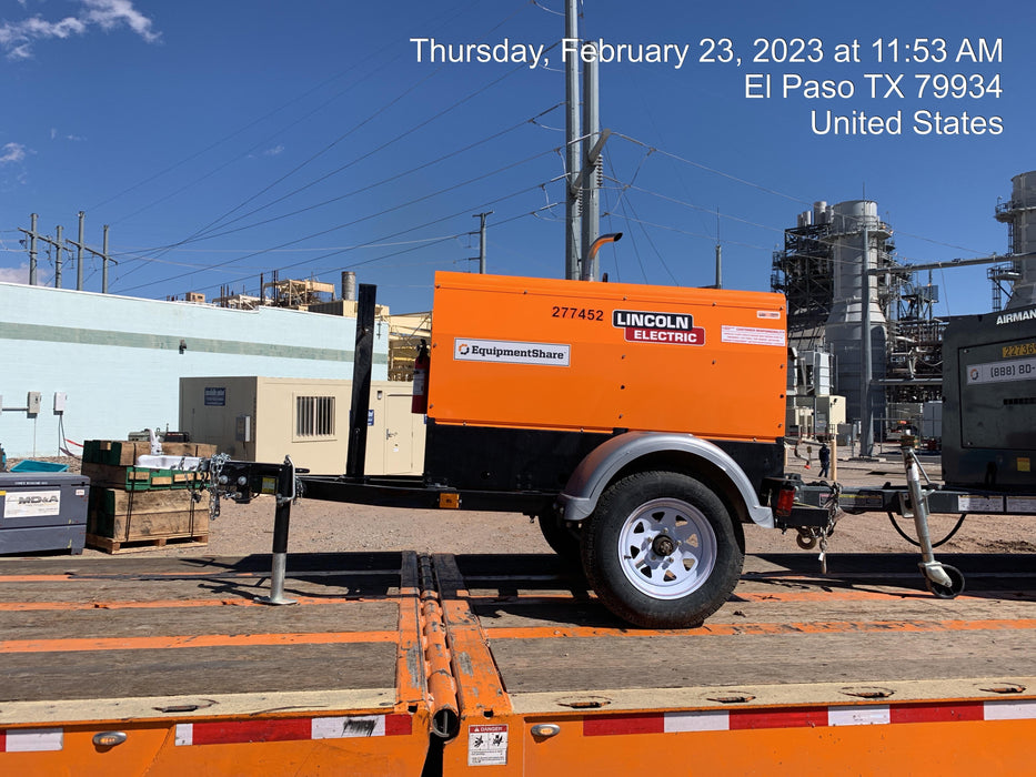 2022 Lincoln Electric LE400 Kubota V1505, Trlr, Cable Rack, Light Kit, ES Decals, T3