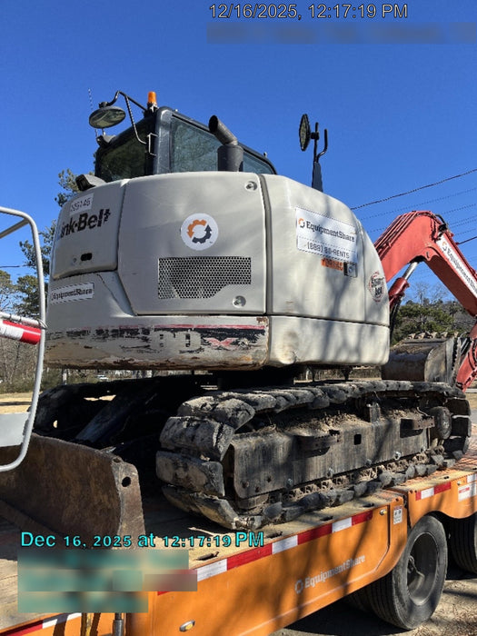 2020 Link-Belt 80X3EX 7'2" ARM, 17.7" rubber tracks, Multi function aux hydraulics