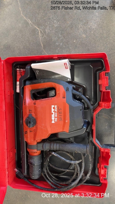 2023 HILTI TE 50-AVR