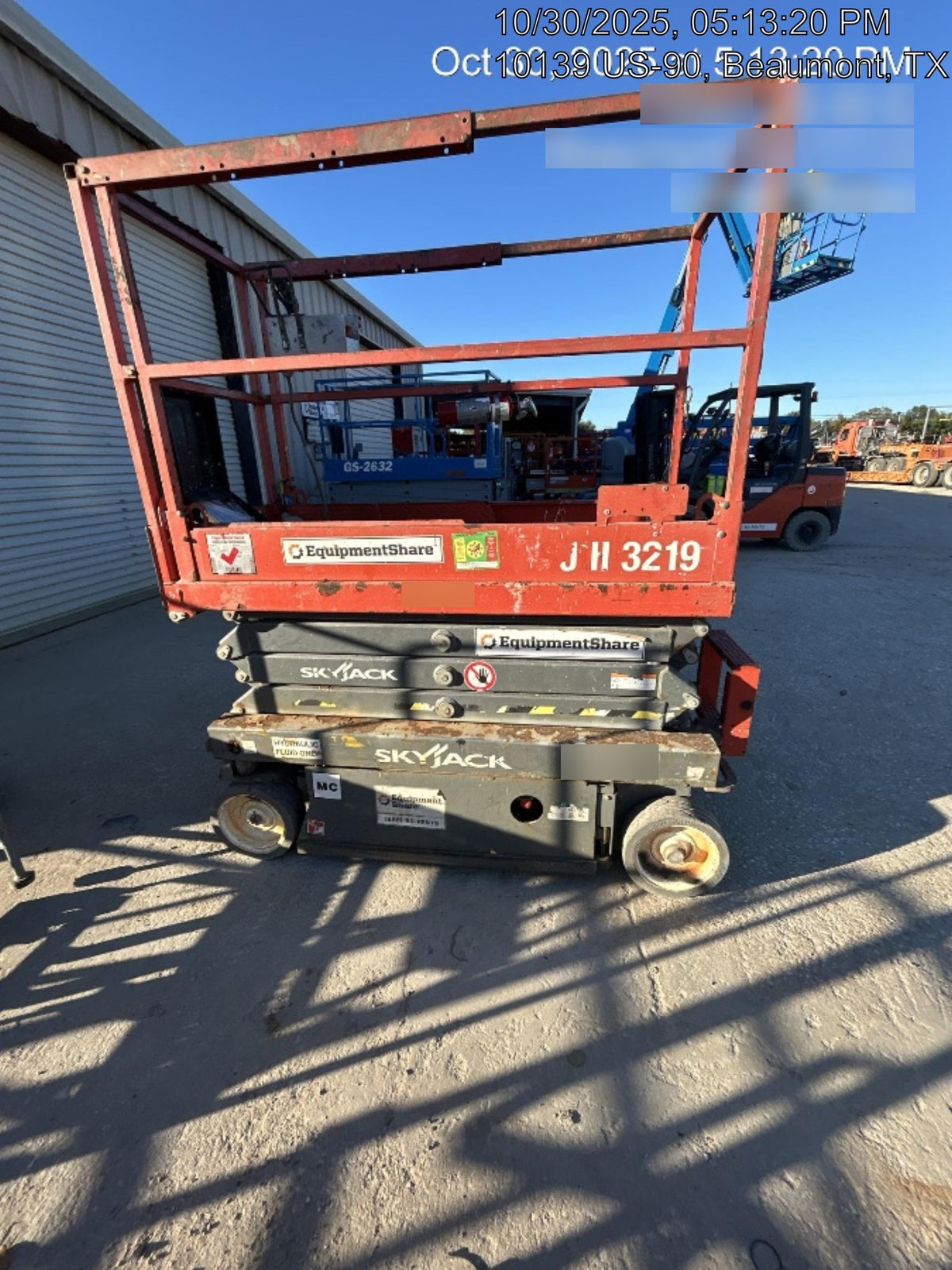 2019 Skyjack SJIII-3219 Standard w/Trojan Batteries