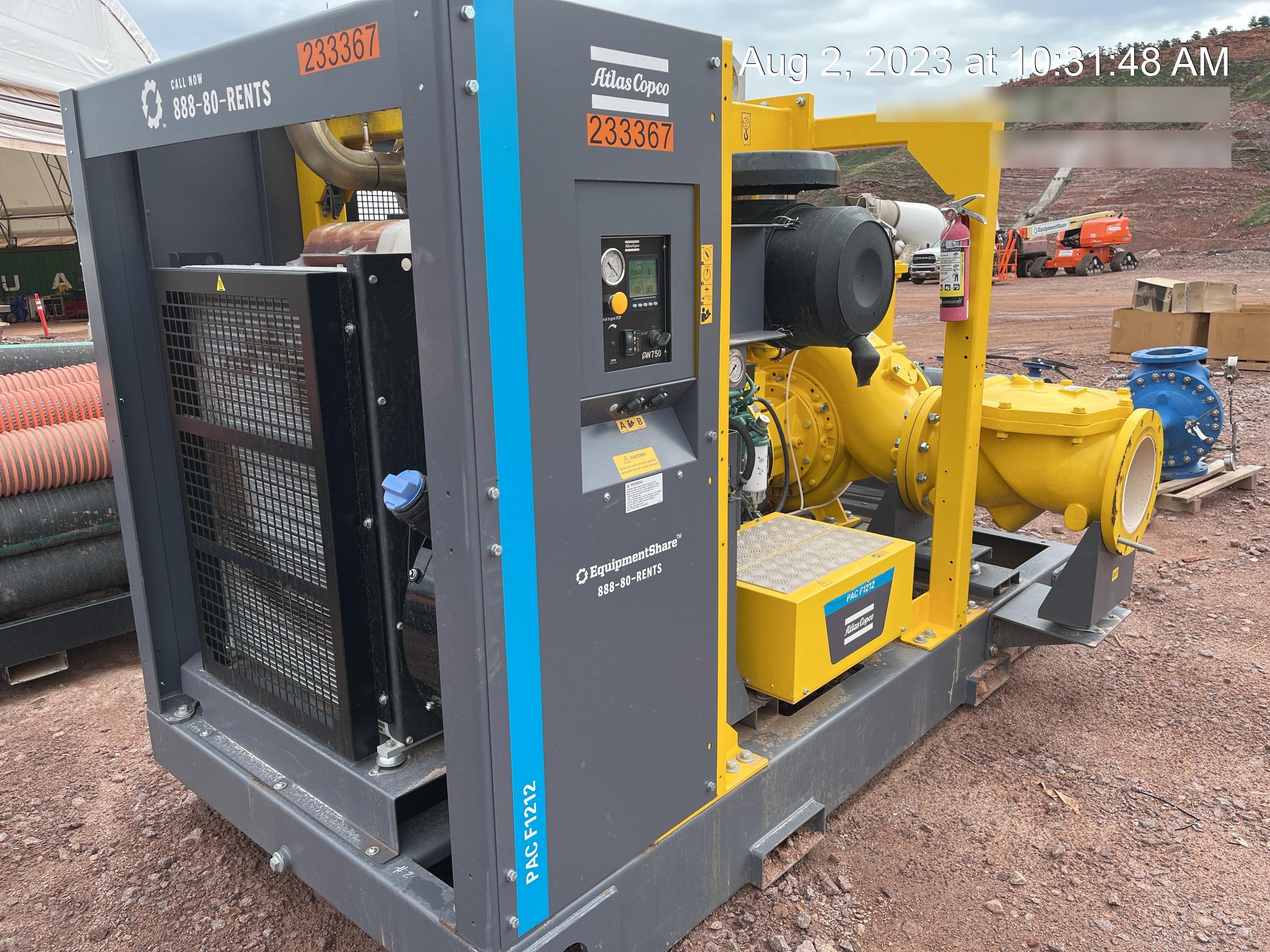 2022 ATLAS COPCO PAC F1212 VD