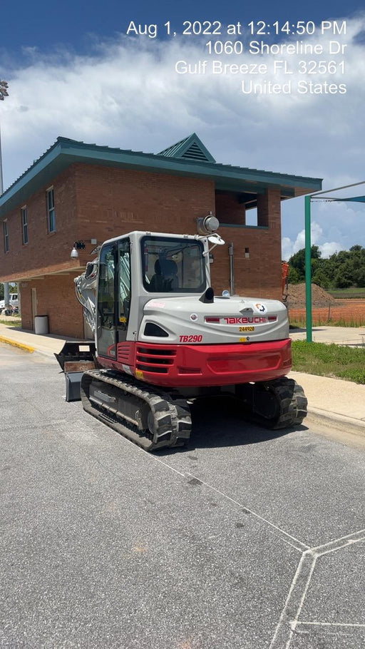 2022 TAKEUCHI TB290-CR